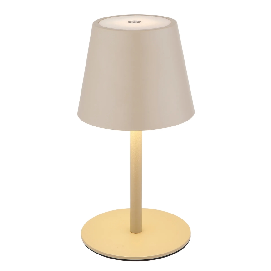 Globo - Lampada da tavolo LED ricaricabile a sfioramento e dimmerabile per esterni LED/3W/5V 3000/4000/5000K IP54 1800 mAh