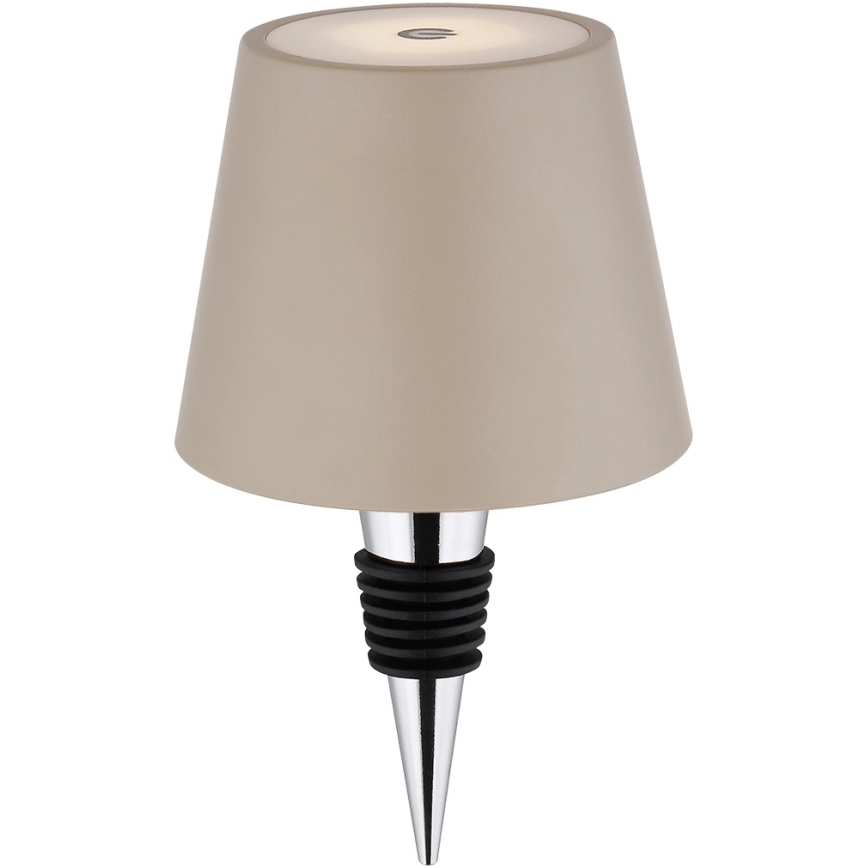 Globo - Lampada da tavolo LED ricaricabile a sfioramento e dimmerabile per esterni LED/3W/5V 3000/4000/5000K IP54 1800 mAh