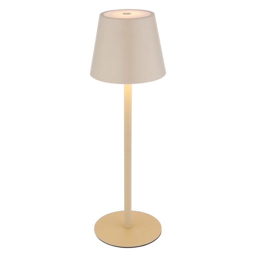 Globo - Lampada da tavolo LED ricaricabile a sfioramento e dimmerabile per esterni LED/3W/5V 3000/4000/5000K IP54 1800 mAh