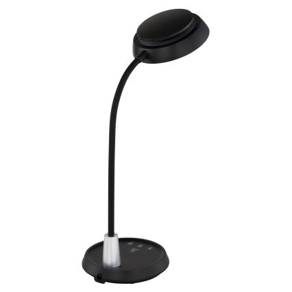 Globo - Lampada da tavolo dimmerabile a LED con controllo touch LED/12W/230V 3000/4000/6500K nera