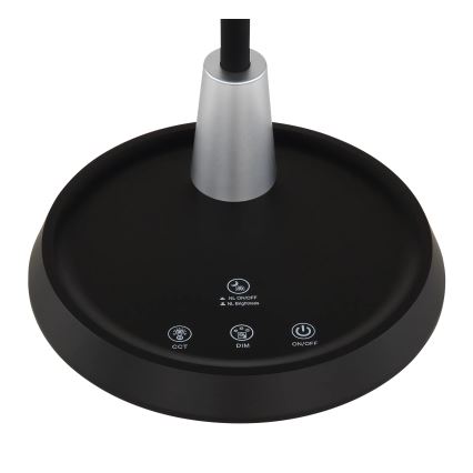 Globo - Lampada da tavolo dimmerabile a LED con controllo touch LED/12W/230V 3000/4000/6500K nera