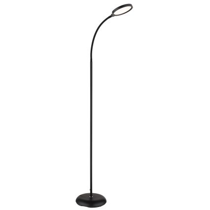 Globo - Lampada da terra dimmerabile a sfioramento LED/8W/230V 2700K/4000K/6500K nera