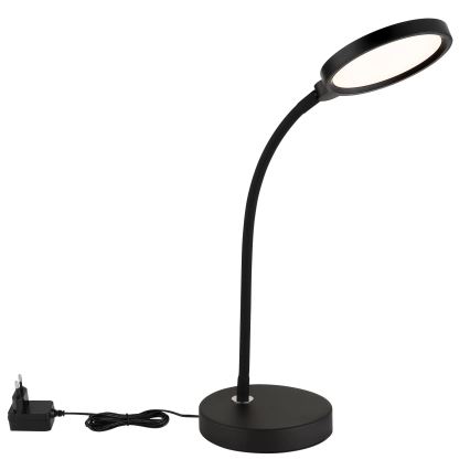 Globo - Lampada da tavolo dimmerabile a LED con controllo touch LED/8W/230V 2700K/4000K/6500K nera