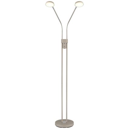 Globo - Lampada a piantana LED dimmerabile 2xLED/6,5W/230V 2700/3350/4000K beige