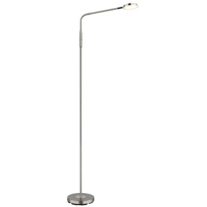 Globo - Lampada da terra dimmerabile a LED con controllo touch LED/6,5W/230V 2700/3350/4000K cromo opaco