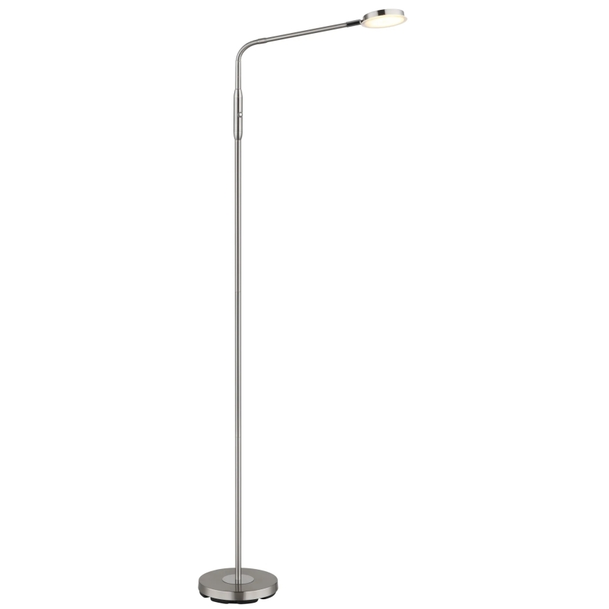 Globo - Lampada da terra dimmerabile a LED con controllo touch LED/6,5W/230V 2700/3350/4000K cromo opaco