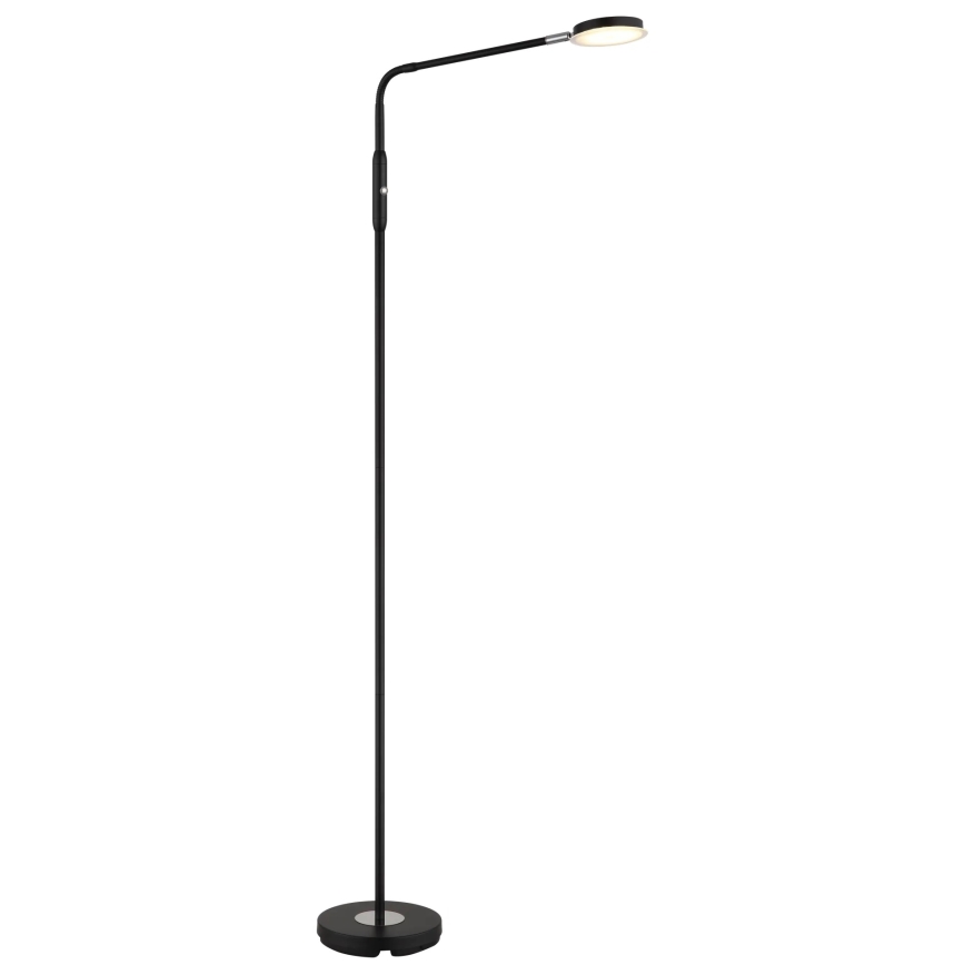 Globo - Lampada da terra touch dimmerabile a LED/6,5W/230V 2700/3350/4000K nero