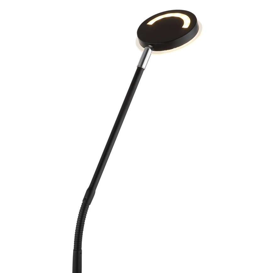 Globo - Lampada da terra touch dimmerabile a LED/6,5W/230V 2700/3350/4000K nero