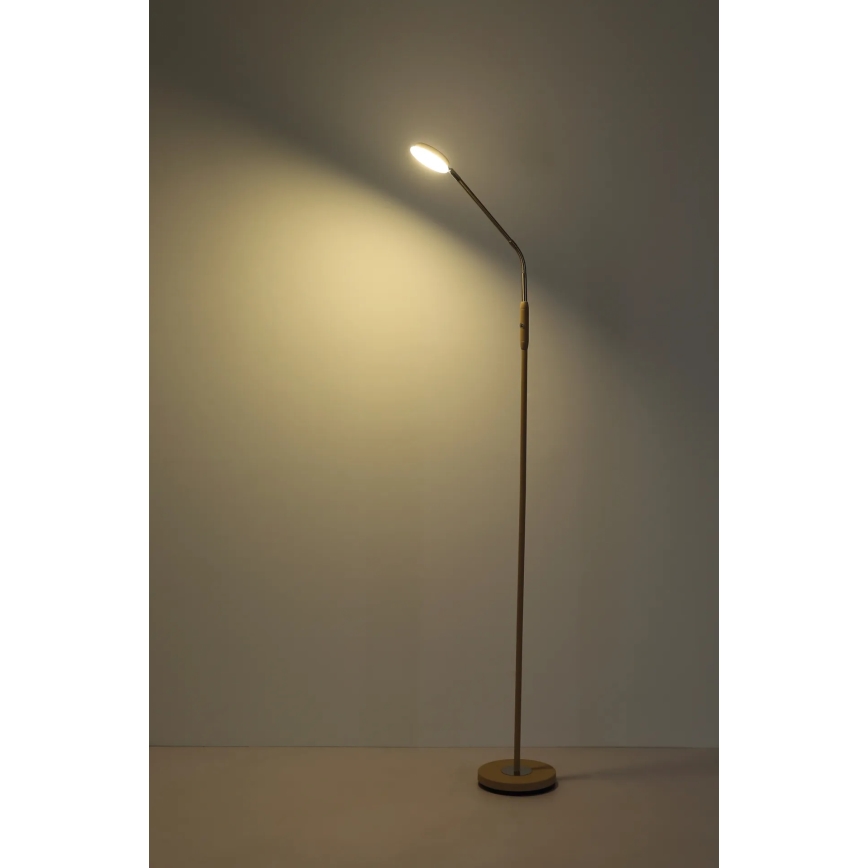 Globo - Lampada da terra LED dimmerabile a sfioramento LED/6,5W/230V 2700/3350/4000K beige