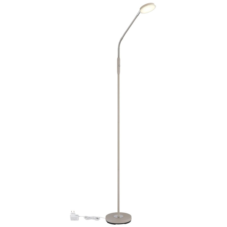 Globo - Lampada da terra LED dimmerabile a sfioramento LED/6,5W/230V 2700/3350/4000K beige