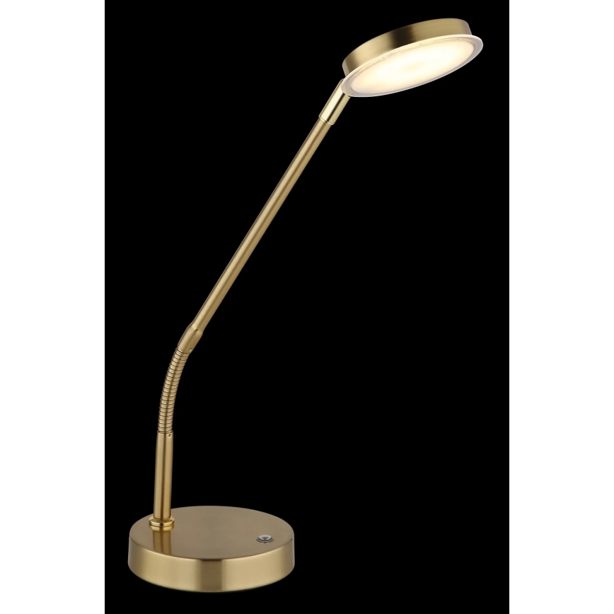 Globo - Lampada da tavolo dimmerabile con controllo touch a LED/6,5W/230V 2700/3350/4000K ottone