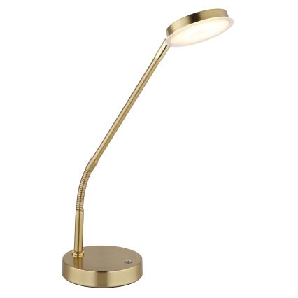 Globo - Lampada da tavolo dimmerabile con controllo touch a LED/6,5W/230V 2700/3350/4000K ottone
