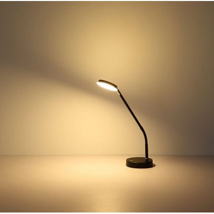 Globo - Lampada da tavolo dimmerabile a sfioramento LED/6,5W/230V 2700/3350/4000K nera