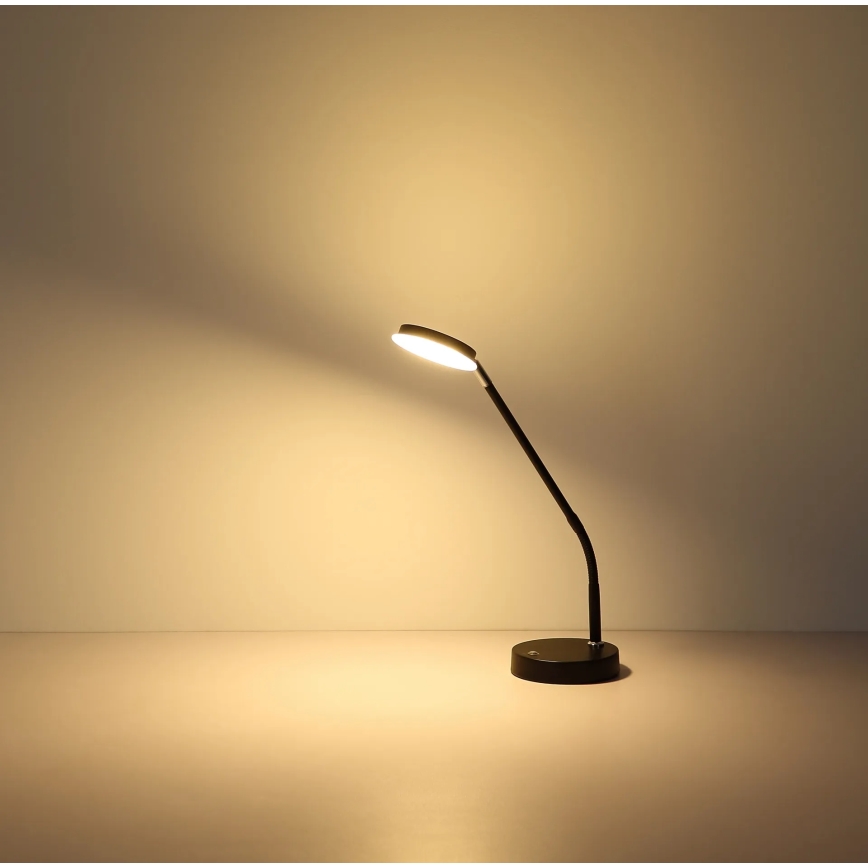 Globo - Lampada da tavolo dimmerabile a sfioramento LED/6,5W/230V 2700/3350/4000K nera