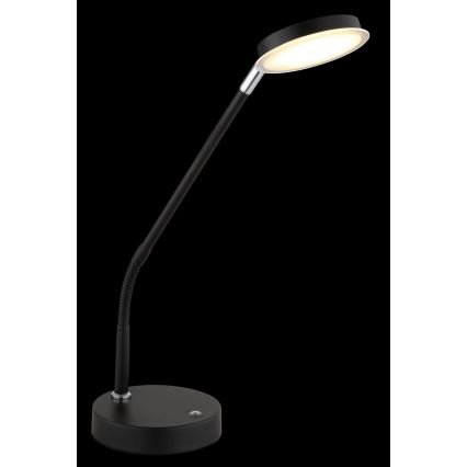 Globo - Lampada da tavolo dimmerabile a sfioramento LED/6,5W/230V 2700/3350/4000K nera