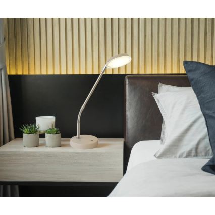 Globo - Lampada da tavolo dimmerabile a sfioramento LED/6,5W/230V 2700/3350/4000K beige