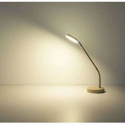 Globo - Lampada da tavolo dimmerabile a sfioramento LED/6,5W/230V 2700/3350/4000K beige