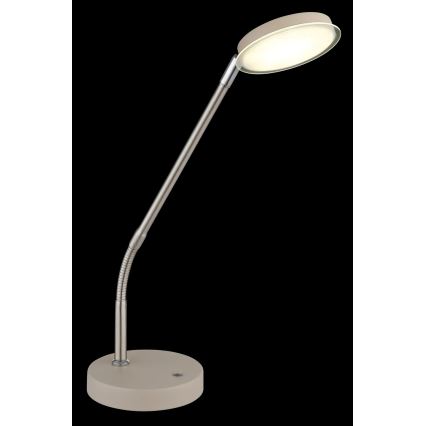 Globo - Lampada da tavolo dimmerabile a sfioramento LED/6,5W/230V 2700/3350/4000K beige