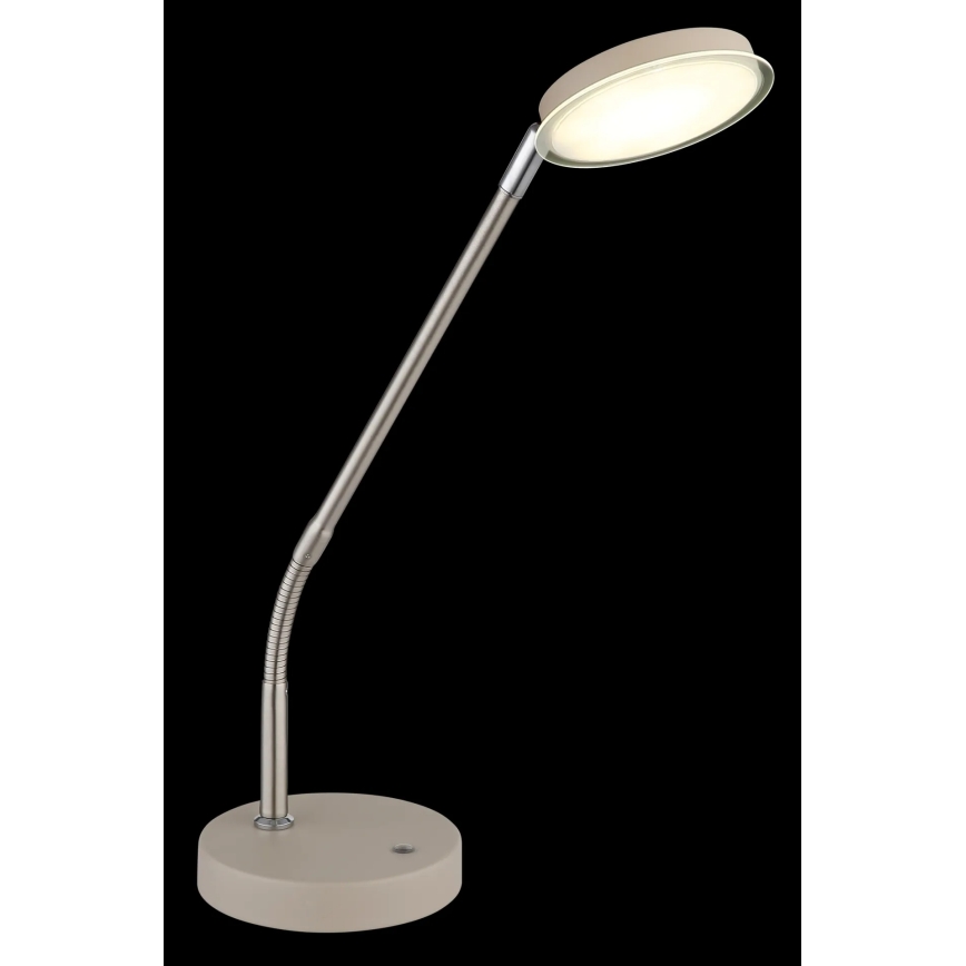 Globo - Lampada da tavolo dimmerabile a sfioramento LED/6,5W/230V 2700/3350/4000K beige