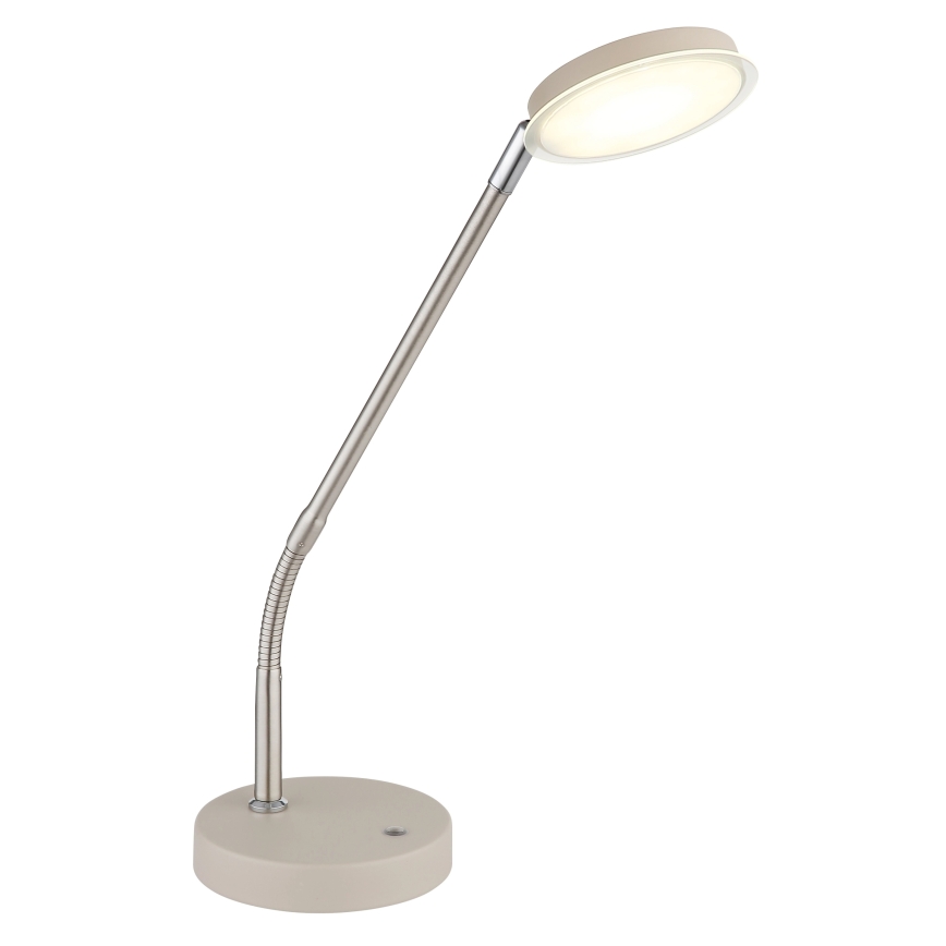 Globo - Lampada da tavolo dimmerabile a sfioramento LED/6,5W/230V 2700/3350/4000K beige