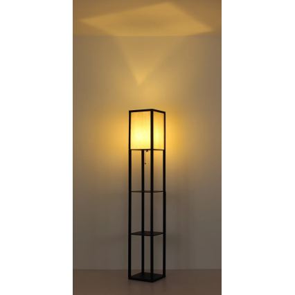 Globo - Lampada da terra 1xE27/60W/230V nera