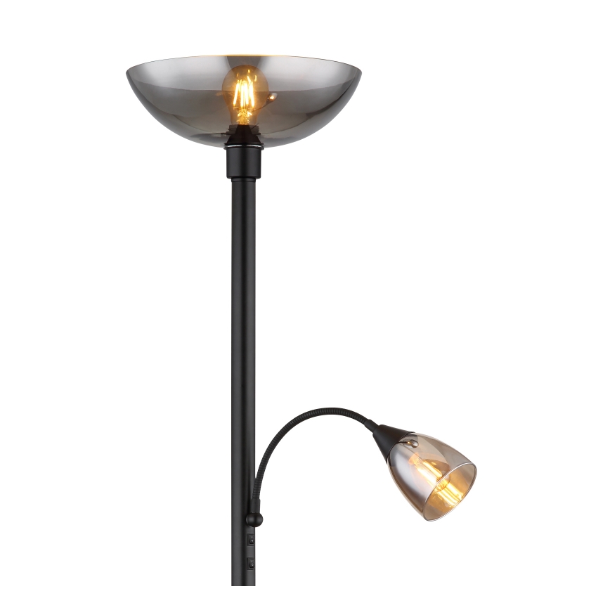 Globo - Lampada con piedistallo 1xE27/60W/230V + 1xE14/40W