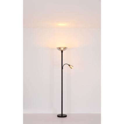 Globo - Lampada con piedistallo 1xE27/60W/230V + 1xE14/40W