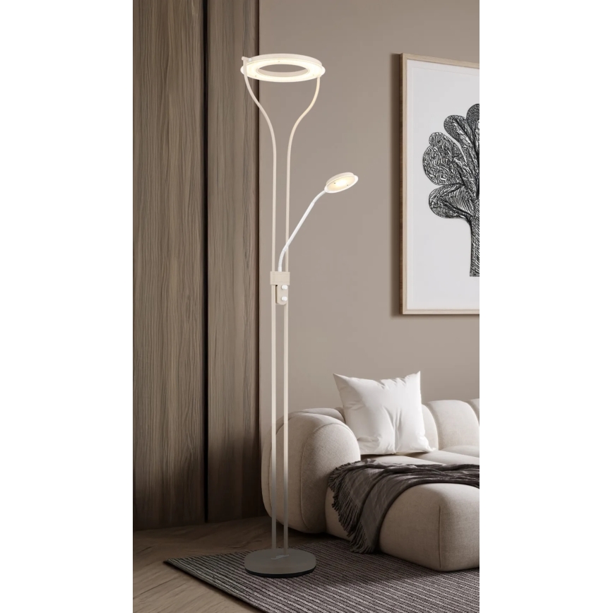 Globo - LED Lampada da terra dimmerabile LED/20W/230V + LED/4W 3000K