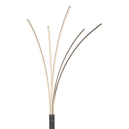 Globo - Lampada da terra touch LED dimmerabile LED/36W/230V cromo lucido