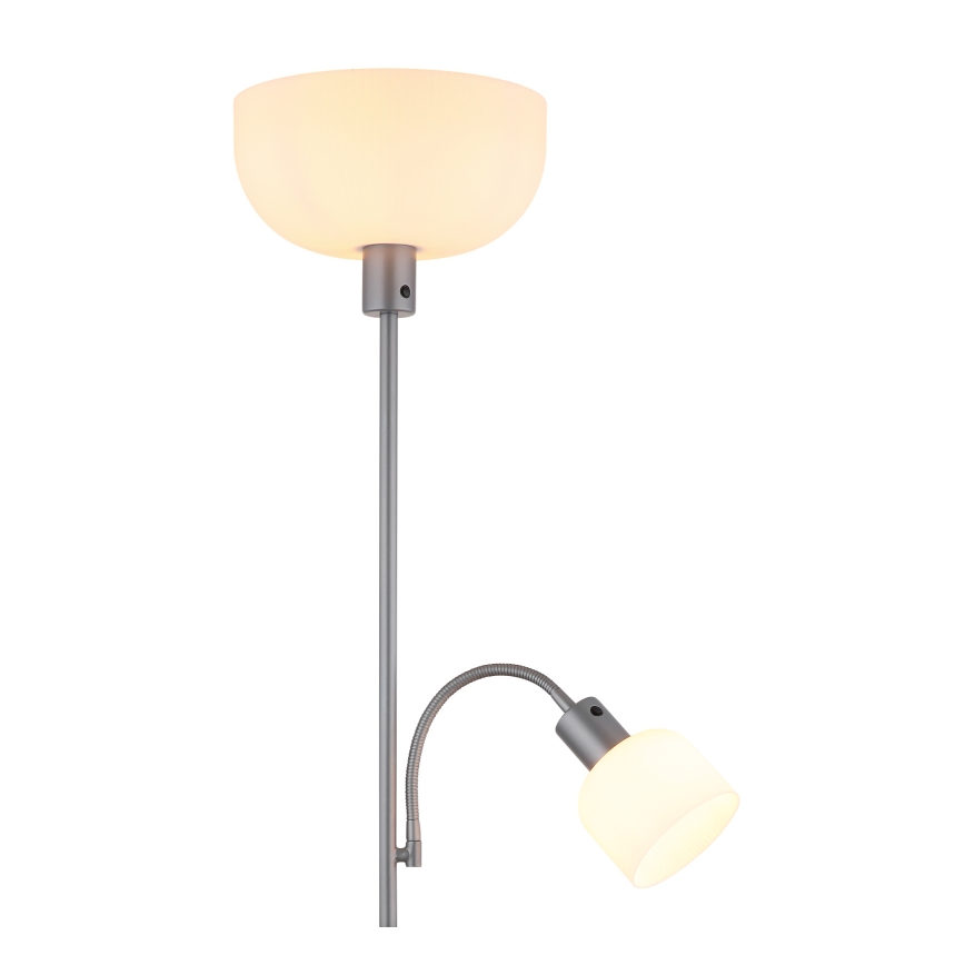 Globo - Lampada con piedistallo 1xE27/40W/230V + 1xE14/25W