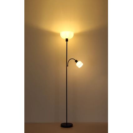 Globo - Lampada da terra 1xE27/40W/230V + 1xE14/25W