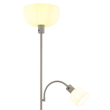 Globo - Lampada da terra 1xE27/40W/230V + 1xE14/25W