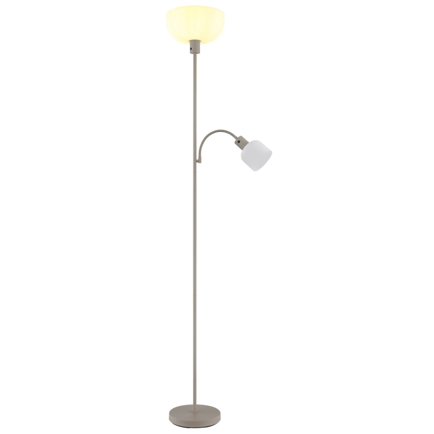 Globo - Lampada da terra 1xE27/40W/230V + 1xE14/25W