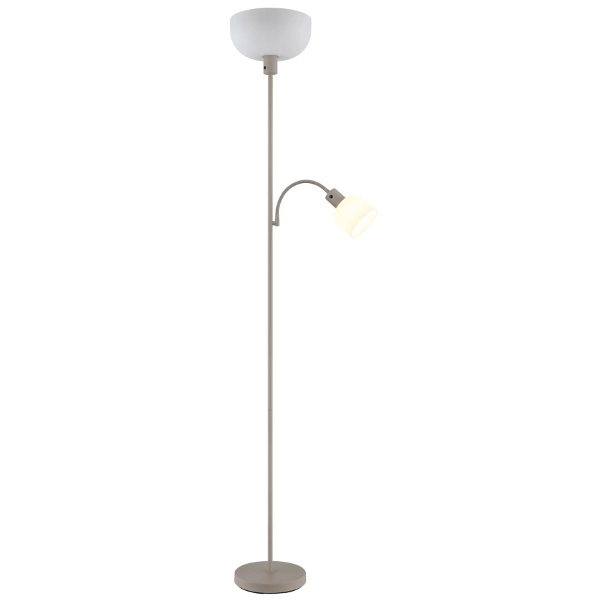Globo - Lampada da terra 1xE27/40W/230V + 1xE14/25W