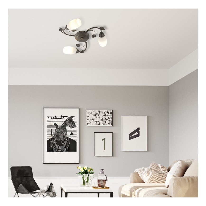 Globo - Lampadario a plafone 3xE14/40W/230V