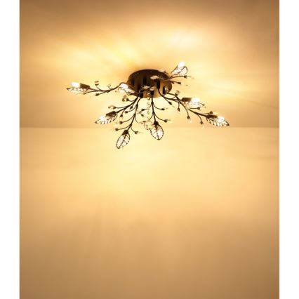 Globo - Plafoniera 8xG9/5W/230V Ø 76 cm