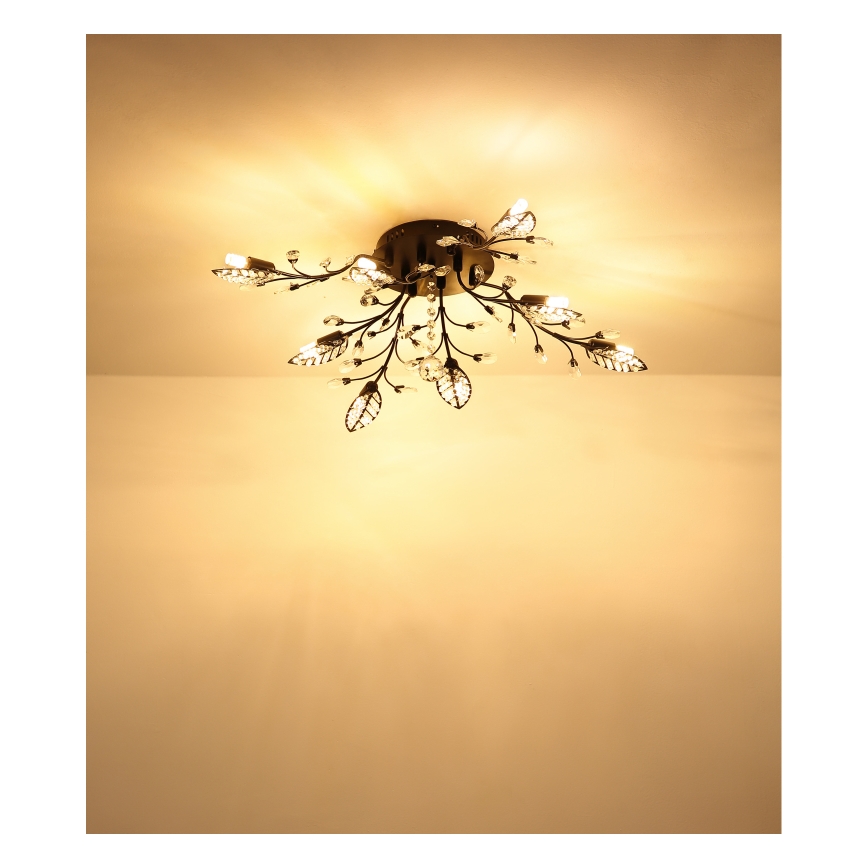 Globo - Plafoniera 8xG9/5W/230V Ø 76 cm