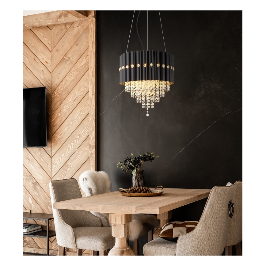 Globo - Lampadario a sospensione con filo 3xE27/40W/230V diametro 40 cm