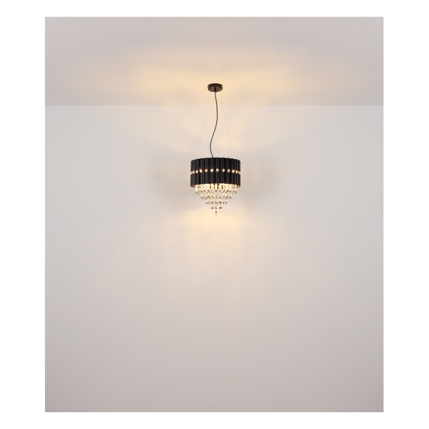 Globo - Lampadario a sospensione con filo 3xE27/40W/230V diametro 40 cm