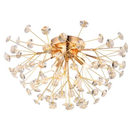 Globo - Plafoniera LED 4xG9/3,5W/230V diametro 45 cm oro