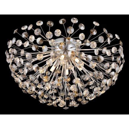 Globo - Plafoniera LED 6xG9/3,5W/230V diametro 60 cm cromo lucido