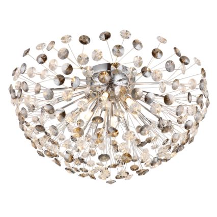Globo - Plafoniera LED 6xG9/3,5W/230V diametro 60 cm cromo lucido