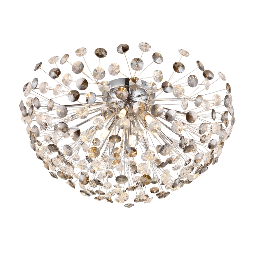 Globo - Plafoniera LED 6xG9/3,5W/230V diametro 60 cm cromo lucido