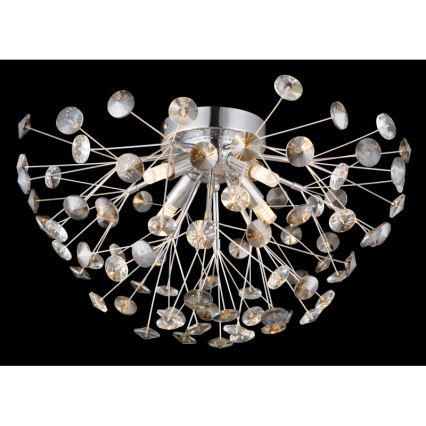 Globo - Plafoniera LED 4xG9/3,5W/230V diametro 45 cm cromo lucido