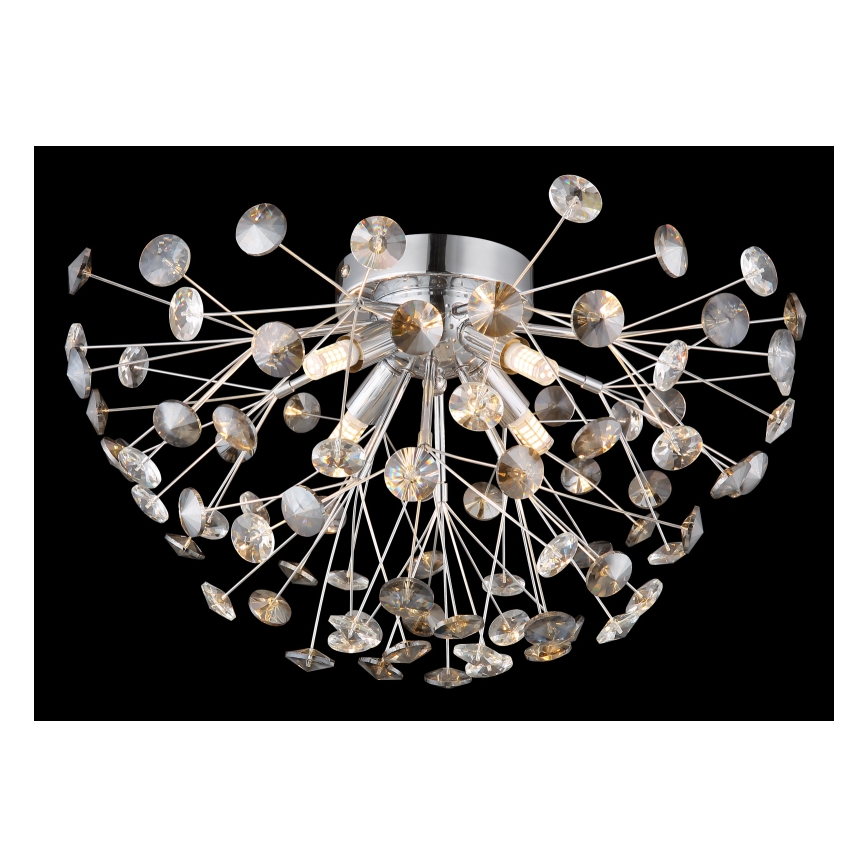 Globo - Plafoniera LED 4xG9/3,5W/230V diametro 45 cm cromo lucido