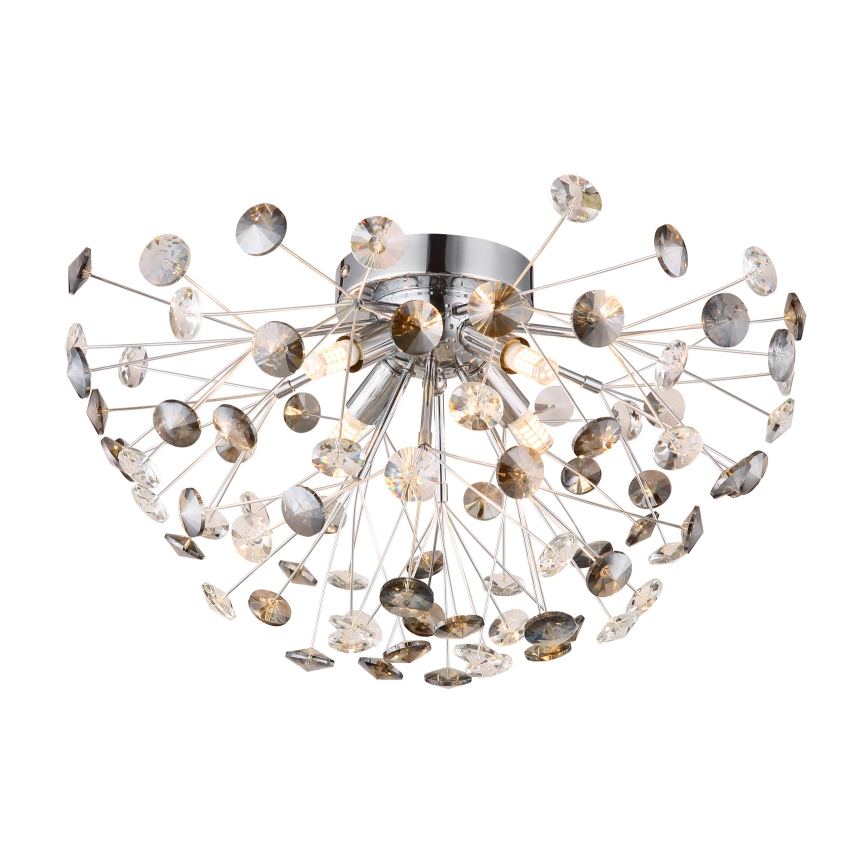 Globo - Plafoniera LED 4xG9/3,5W/230V diametro 45 cm cromo lucido