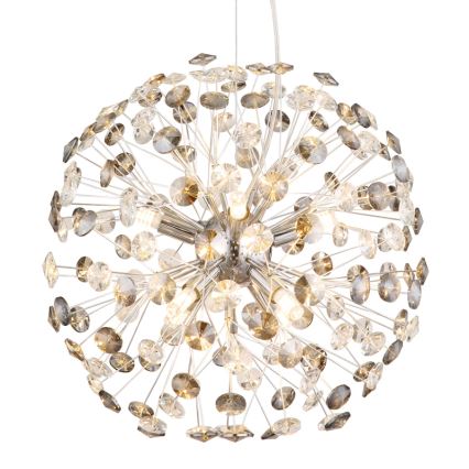 Globo - Lampadario LED su cavo 8xG9/3,5W/230V cromo lucido