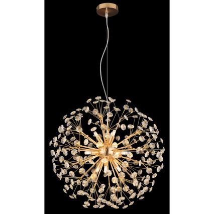 Globo - Lampadario LED su cavo 9xG9/3,5W/230V oro