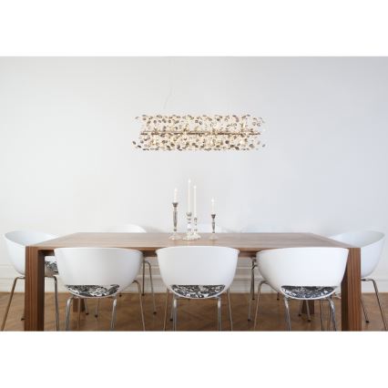 Globo - Lampadario LED su cavo 12xG9/3,5W/230V cromo lucido