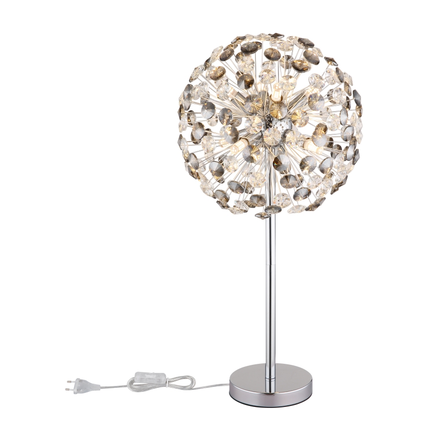 Globo - Lampada da tavolo LED 8xG9/3,5W/230V cromo lucido